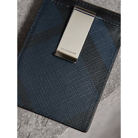 men burberry money clip wallet|burberry money clip card holder.